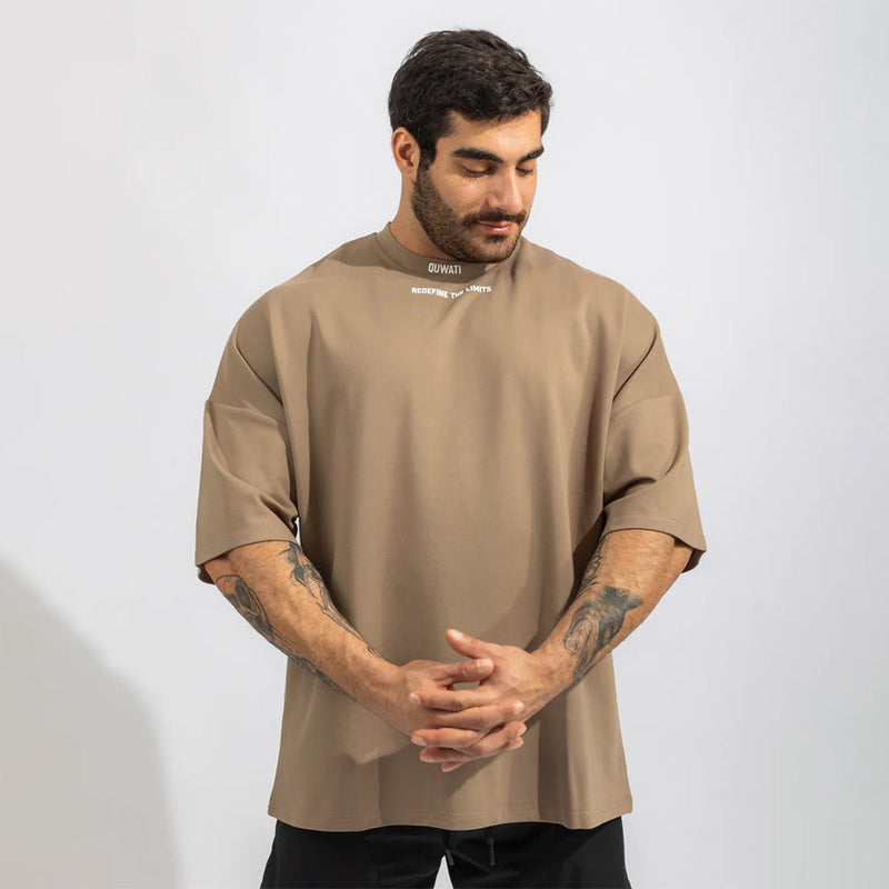 Quwati Men's Power Oversized T-Shirt
