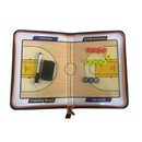 Basketball Coaching Board Clipboard External Leather Design With Zipper