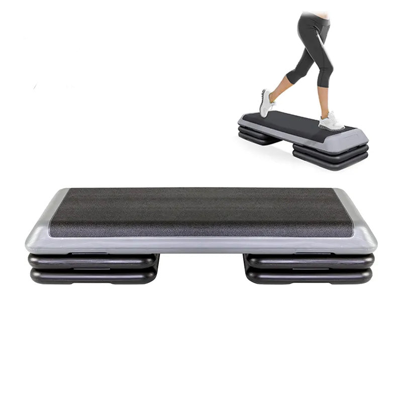 Gym Club Aerobic Stepper With 3 Levels 110cm Length  x  42cm Width