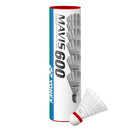 Yonex Mavis 600 Nylon Shuttlecocks (1 Tube of 6) (White-Fast)