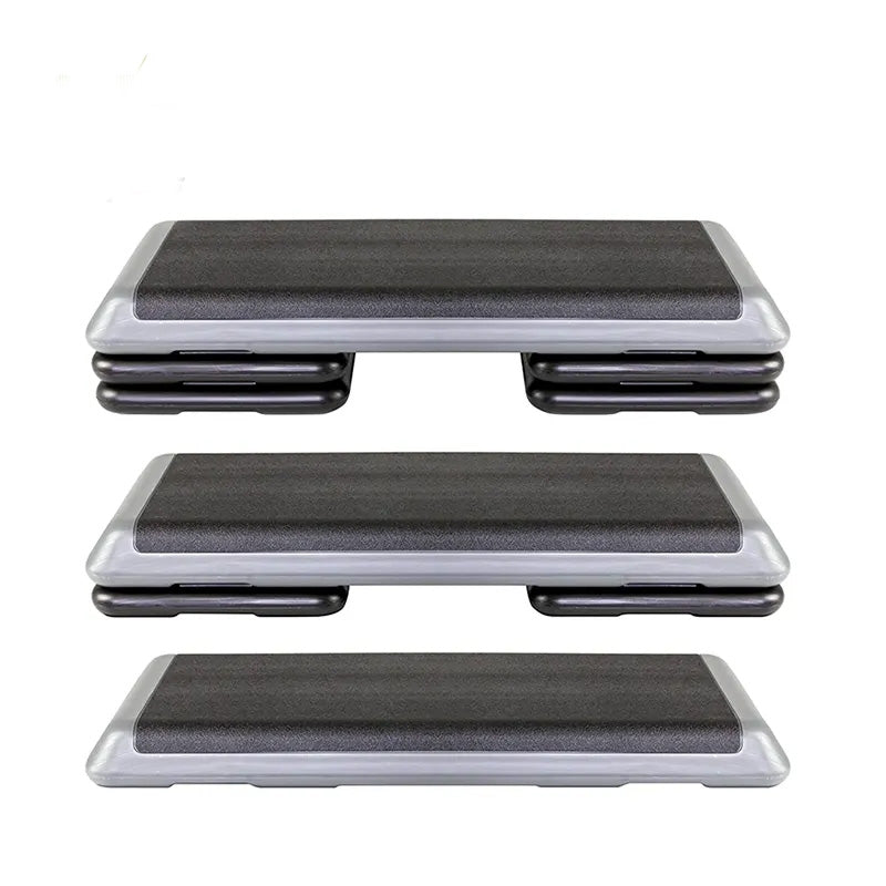 Gym Club Aerobic Stepper With 3 Levels 110cm Length  x  42cm Width