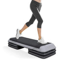 Gym Club Aerobic Stepper With 3 Levels 110cm Length  x  42cm Width