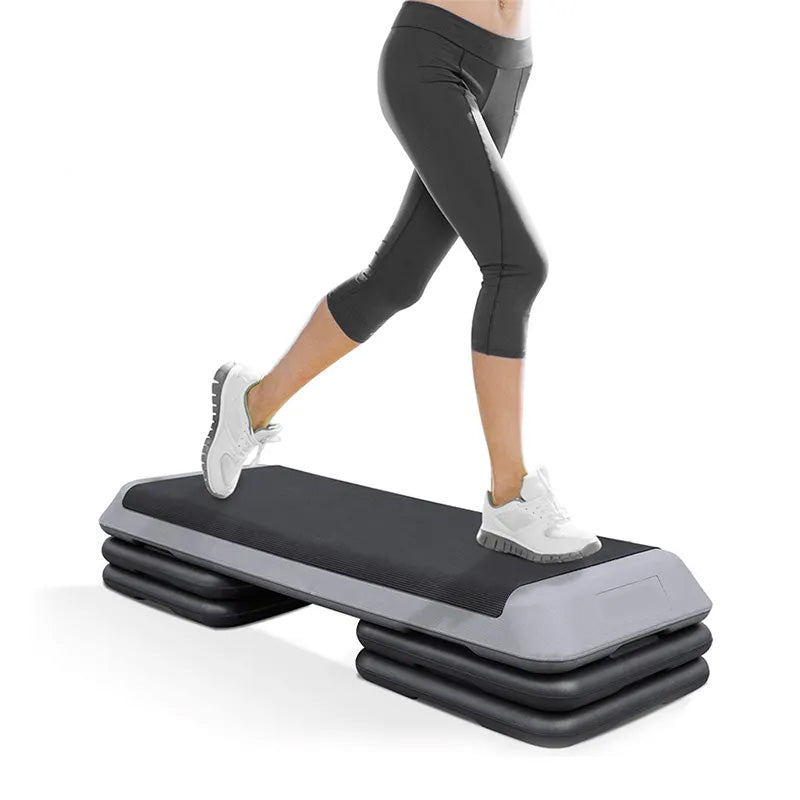 Gym Club Aerobic Stepper With 3 Levels 110cm Length  x  42cm Width