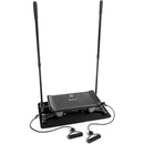 SHARP BODY Shapeboard, Balance Board with LC Display, Balance Board, Ski Trainer with 2 Expander Bands and Handles Including Underlay Mat