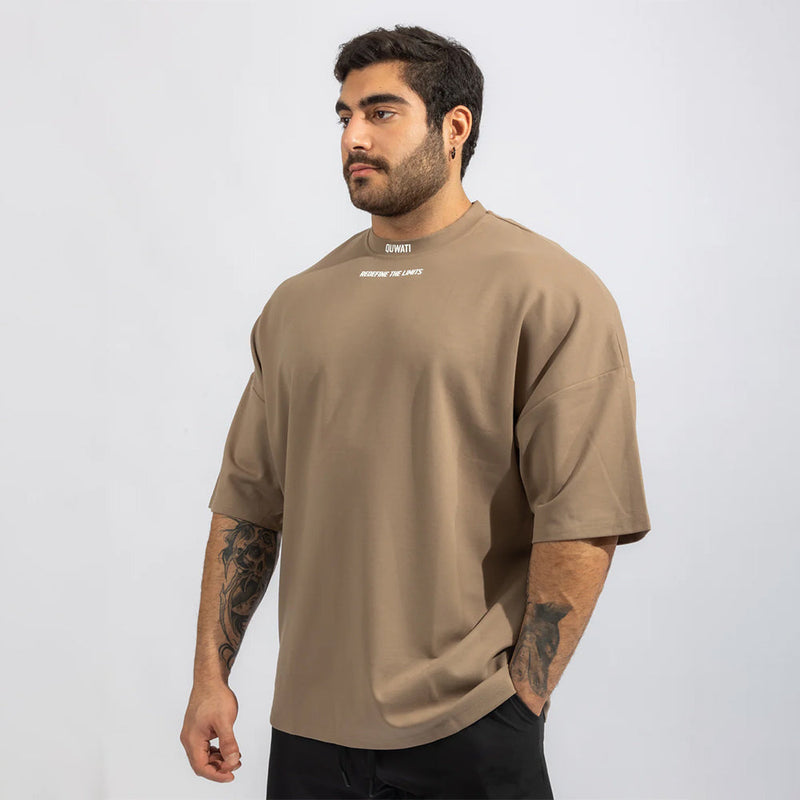 Quwati Men's Power Oversized T-Shirt
