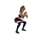 Set of 3 Fabric Booty Builder Bands For Exercise Training Non Slip Cotton