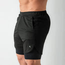 Quwati Men's Matrix 2 in 1 Shorts