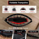 40 inch Foldable Mini Trampoline Rebounder Fitness with Handle