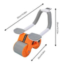 Abdominal Exercise Wheel Elbow Support Rebound Roller Automatic - AB Wheel With SCREEN