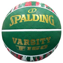 Spalding Marble Series Green/Red/White Outdoor Basketball - Size 5