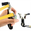 Metal Indian Slingshot with Laser Durable for Outdoor Games