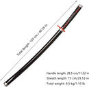 Toy Tanjiro Kamado Plastic Sword Flame Nichirin Life For Kids