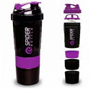 Spider Shaker Bottle for Protein and Gym Use 500 ML