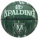 Spalding Marble Teal/Sage/Mint Outdoor Basketball - Size 5