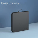 Black Recto Folding Table 120 cm x 60 cm x 75 cm