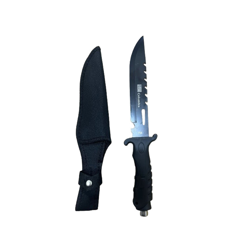 Pocket Knife Columbia 738 Fixed Blade 33 cm Black