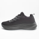 Women Spalding All-Day Shoes Soft Step All Black