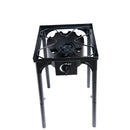 Premium Gas Stove with 1 Burner Full Iron Stove Black