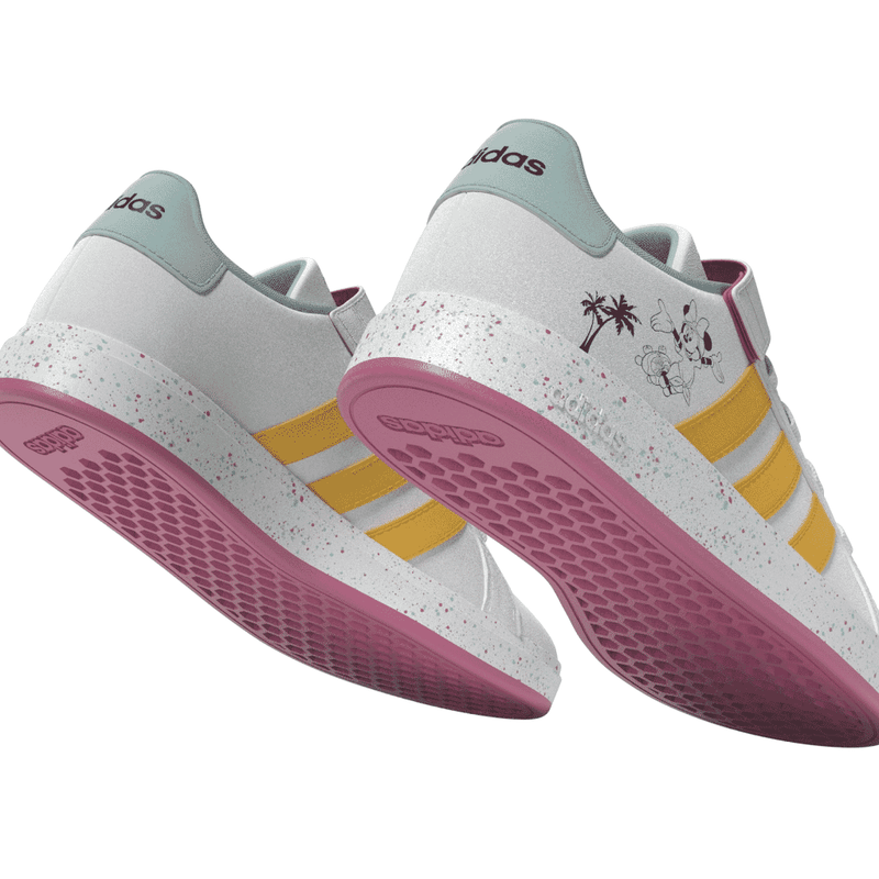 Girl's adidas Grand Court Minnie El K Shoes