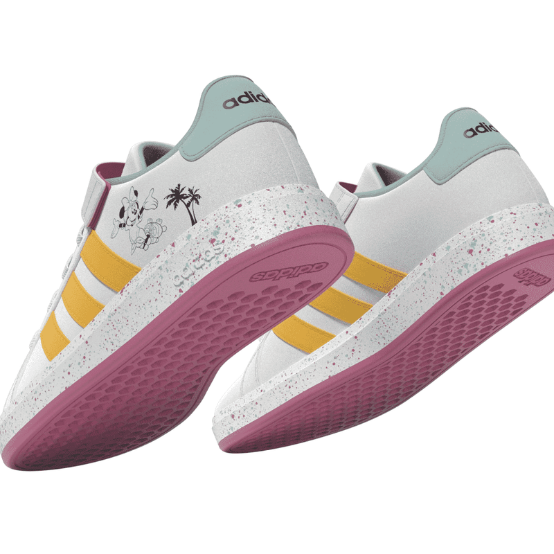 Girl's adidas Grand Court Minnie El K Shoes