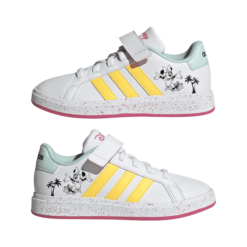 Girl's adidas Grand Court Minnie El K Shoes