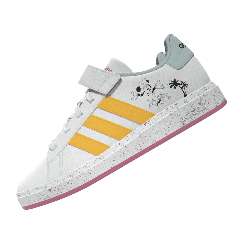 Girl's adidas Grand Court Minnie El K Shoes