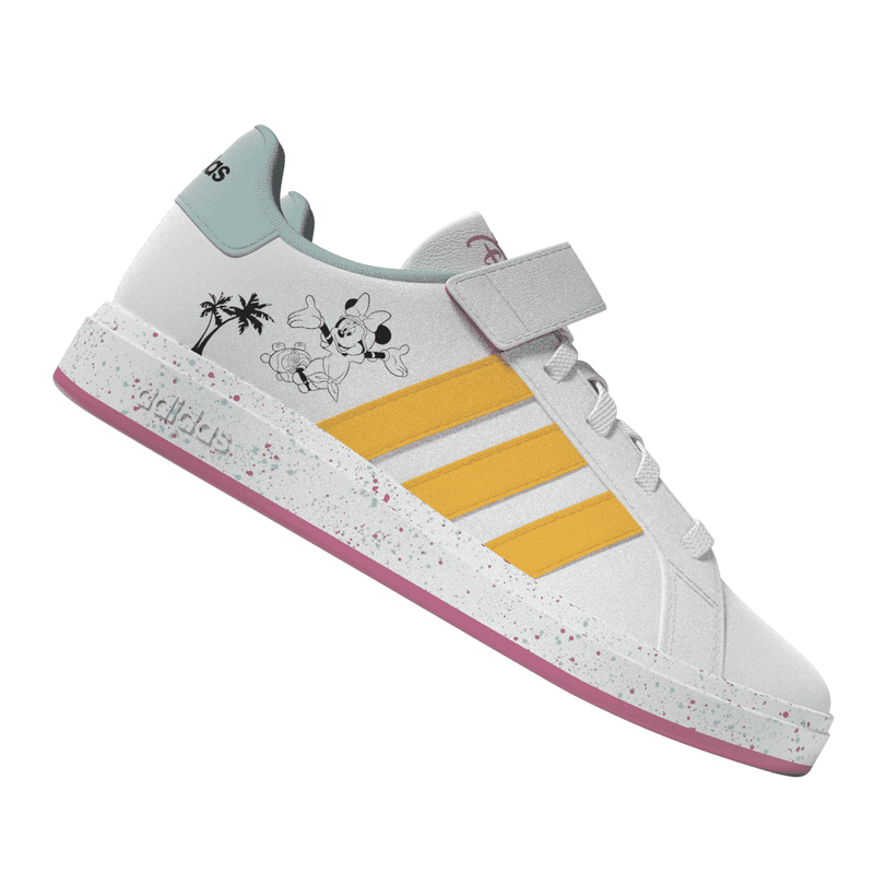 Girl's adidas Grand Court Minnie El K Shoes