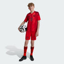 Boy's Football adidas Fcb H Sho Y Red Shorts