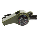 Survival Whistle ReliableDesign Acrylic Multifunctional Emergency Gear for Hiking