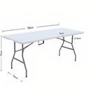 Folding Table 180 cm x 74 cm x 74 cm