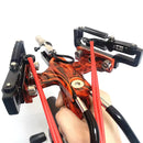 Super Power Stainless Multi-Function Hunting Infrared Light Slingshot,Bow Sling Shot Catapult with Adjustable Spring and Quality Rubber Bands