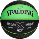 Spalding Pro Grip X Electric Green Composite Leather Basketball Size 7