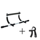Door Gym Chin Up / Pull up Bar For Upper Body Workout + Hand Grip with Counter
