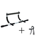Door Gym Chin Up / Pull up Bar For Upper Body Workout + Hand Grip with Counter