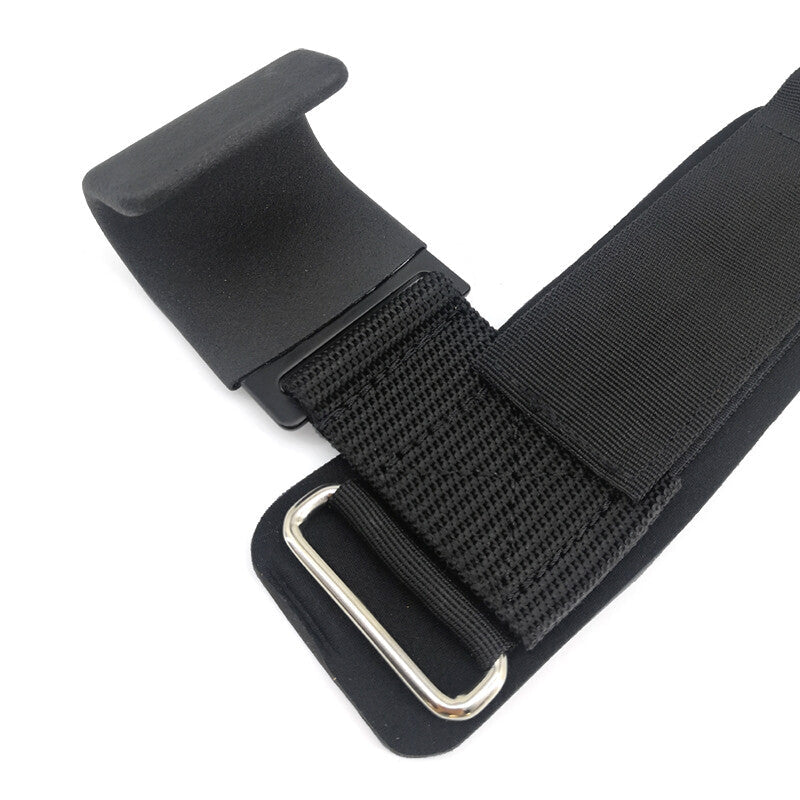 Set of 2 Solid Adjustable Weight Lifting Hook, Steel and ABS Material Weightlifting Wrist Support, for Pull-Up Weightlifting