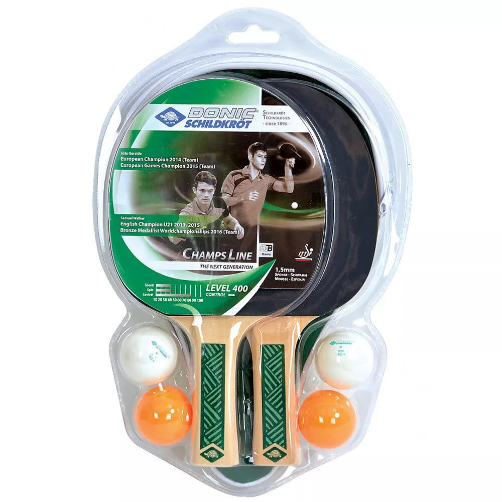 Champ Racket Set Donic-Schildkröt® Table Tennis Racket Cover Set Champs Line 400 FSC