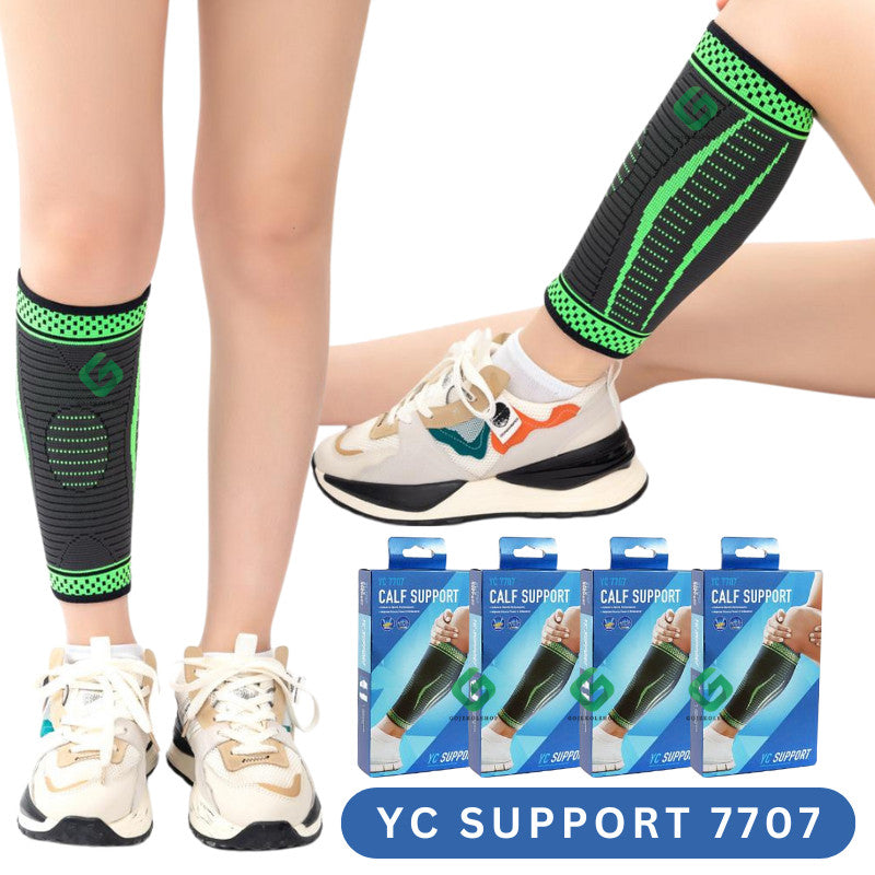 Calf Leg Support YC7707 Bandage Compression Wrap Brace Shin Splints Pain Injury