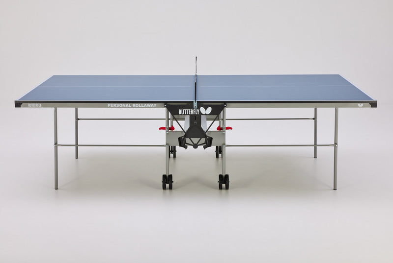 Butterfly 19 mm Table Tennis Table Personal Rollaway Indoor, Made in Germany, with 2 Rackets and 6 Balls