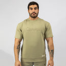 Quwati Men's Shield Half Sleeve Pullover