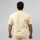 Quwati Men's Shield Half Sleeve Pullover