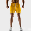 SQUATWOLF Men's Hybrid Performance 2 in 1 Shorts
