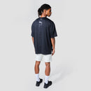 SQUATWOLF Men's Graphic Wordmark Oversized T-Shirt