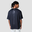 SQUATWOLF Men's Graphic Wordmark Oversized T-Shirt
