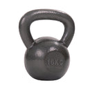 1 Piece 16KG KettleBell Black