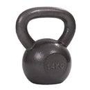 1 Piece 14KG KettleBell Black