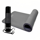 Starter Gym Kit - Fitness Mat 1.5 cm With Carry Bag + Squeeze Water Bottle 500 ml+ Set Resistance Band