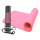 Starter Gym Kit - Fitness Mat 1.5 cm With Carry Bag + Squeeze Water Bottle 500 ml+ Set Resistance Band