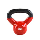 1 Piece 2KG KettleBell Vinyl Red