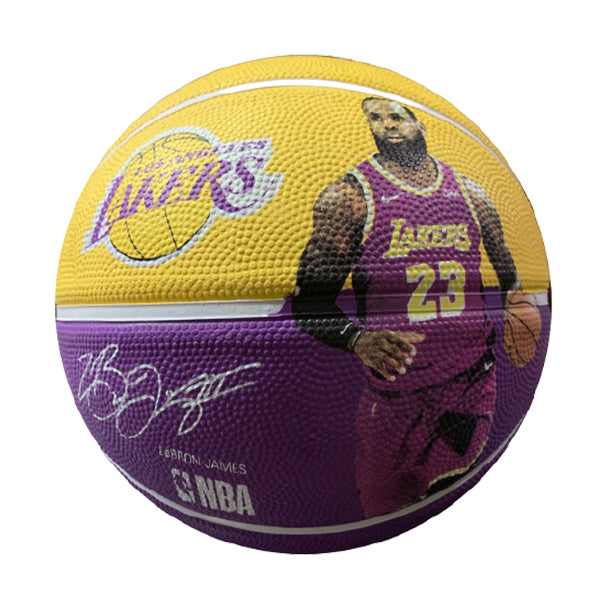 Spalding Junior Basketball NBA Player Lebron James Outdoor Size 5