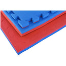 1 Piece Puzzle Mat, Blue/Red, T pattern Multipurpose 2 cm thick 1M x 1M